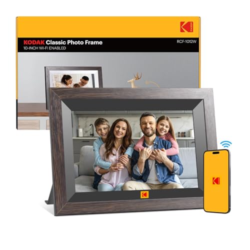 KODAK 10.1 Inch WiFi Digital Picture Frame with 32GB Storage